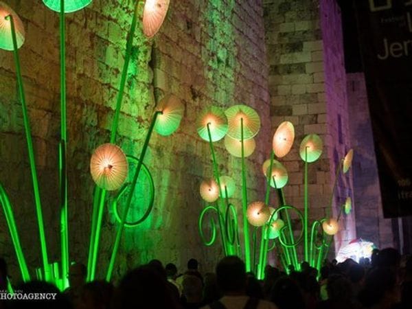 Lights on Jerusalem