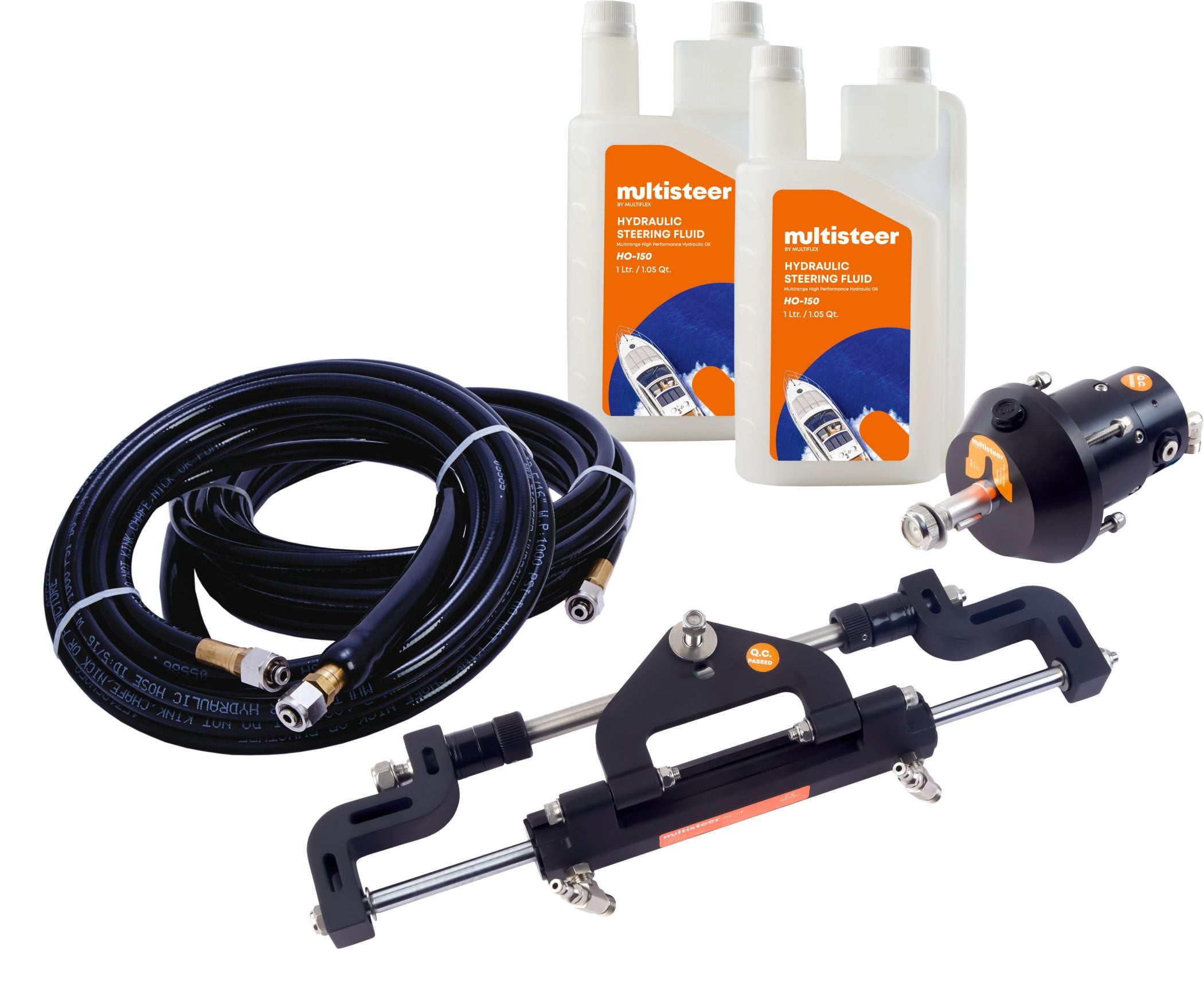 Manual purging of Hydraulic Steering System