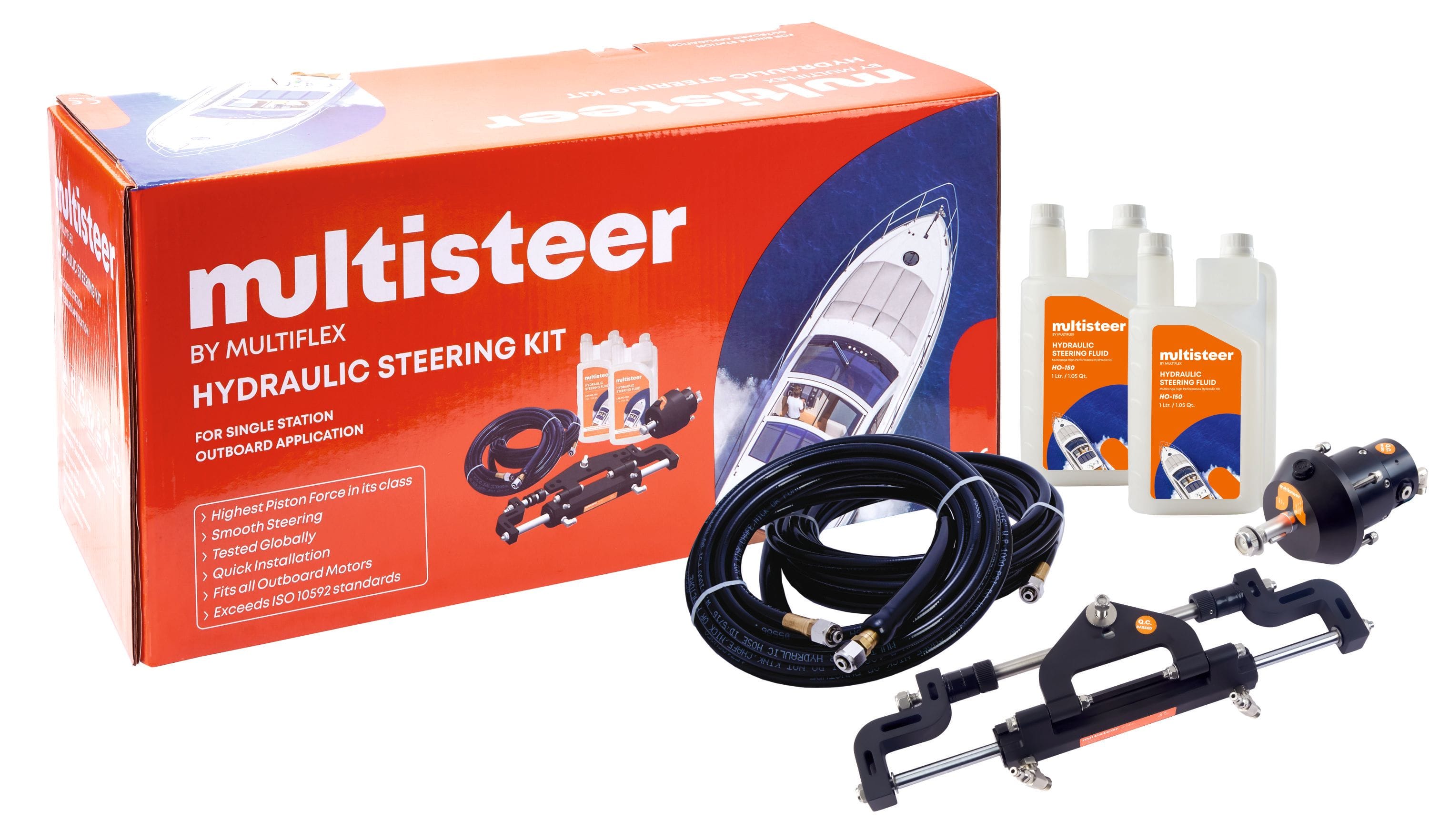 What Multisteer Hydraulic Steering will suit my Outboard Engine?