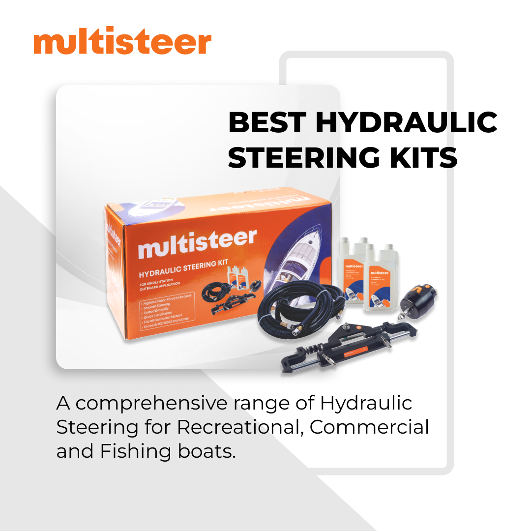 Are Multisteer Hydraulic Steering Systems compatible with Yamaha, Honda, Mercury, or Suzuki Outboards?