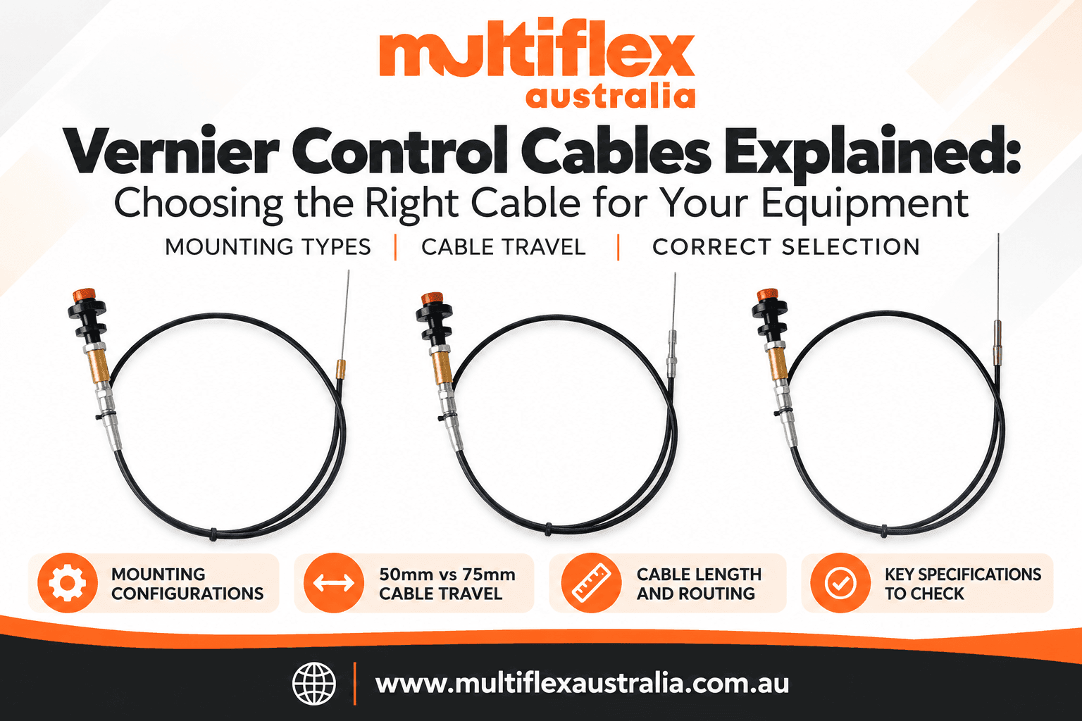 Vernier Control Cables Explained: Choosing the Right Cable for Your Equipment