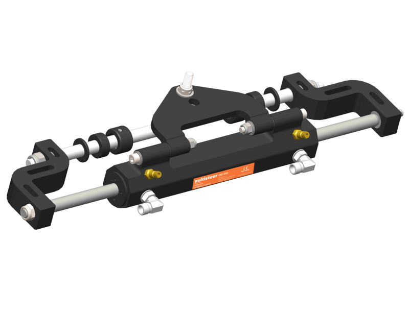 Front Mount Single Balanced Outboard Hydraulic Cylinder (OC-250)