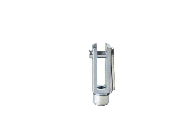 Machined Clevis – Plated Steel – Long Body MTC-8L-ZCHF – 8mm long includes spring pin (21448)