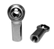 Plated Steel MPF Rod End - 3/16" x 3/16" (10404) Plated Steel MPF Rod End - 3/16" x 3/16" (10404)