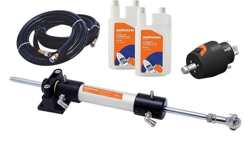 Hydraulic Steering Kit for Inboard Engines | Aluminium Pro Series (IH-23-32-A) Hydraulic Steering Kit for Inboard Engines | Aluminium Pro Series (IH-23-32-A)