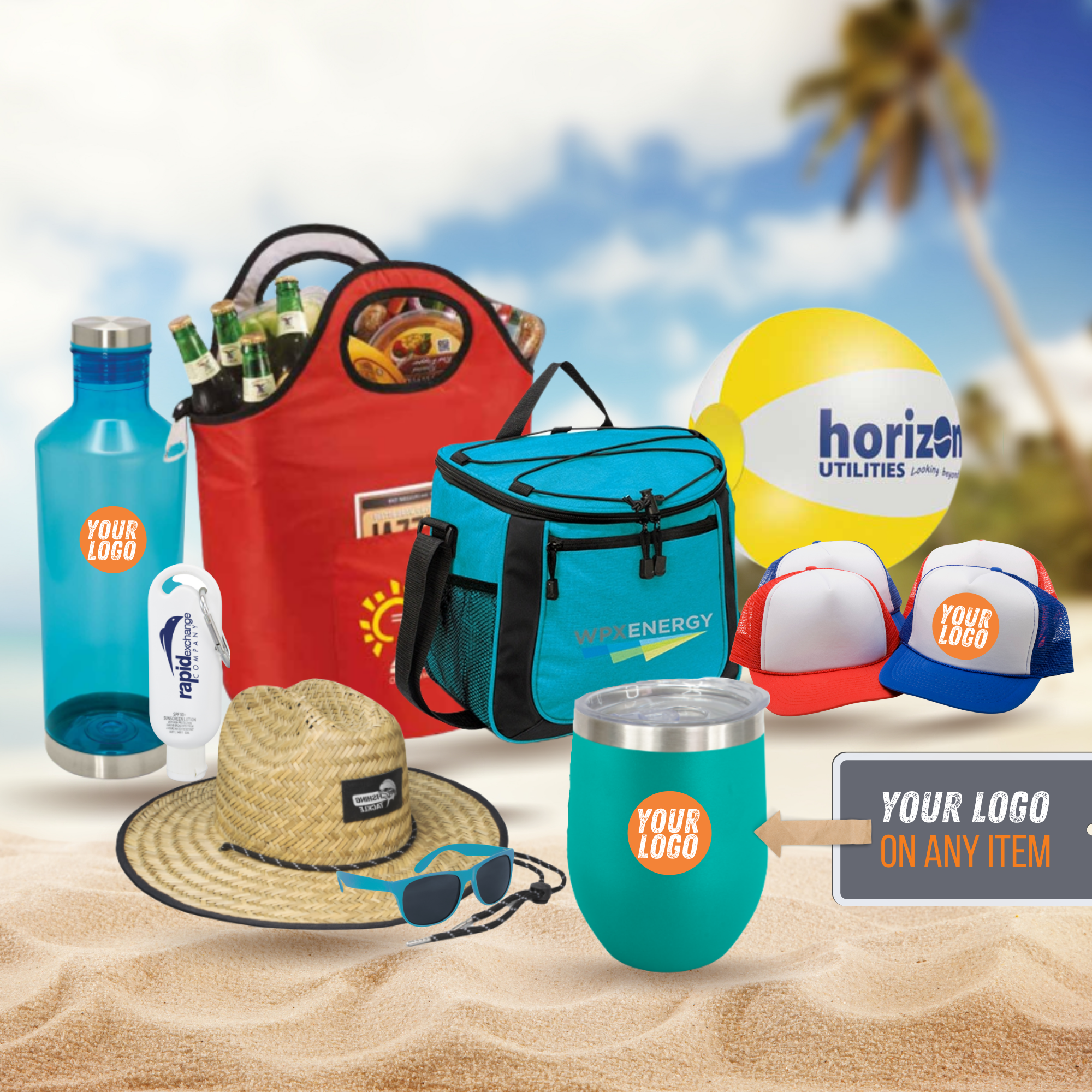 Summer Promotional Product Group Shot
