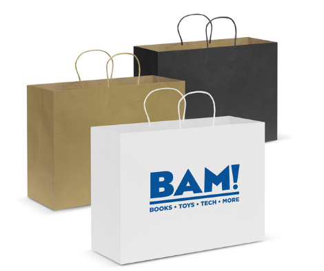 Promotional gift bags custom branded