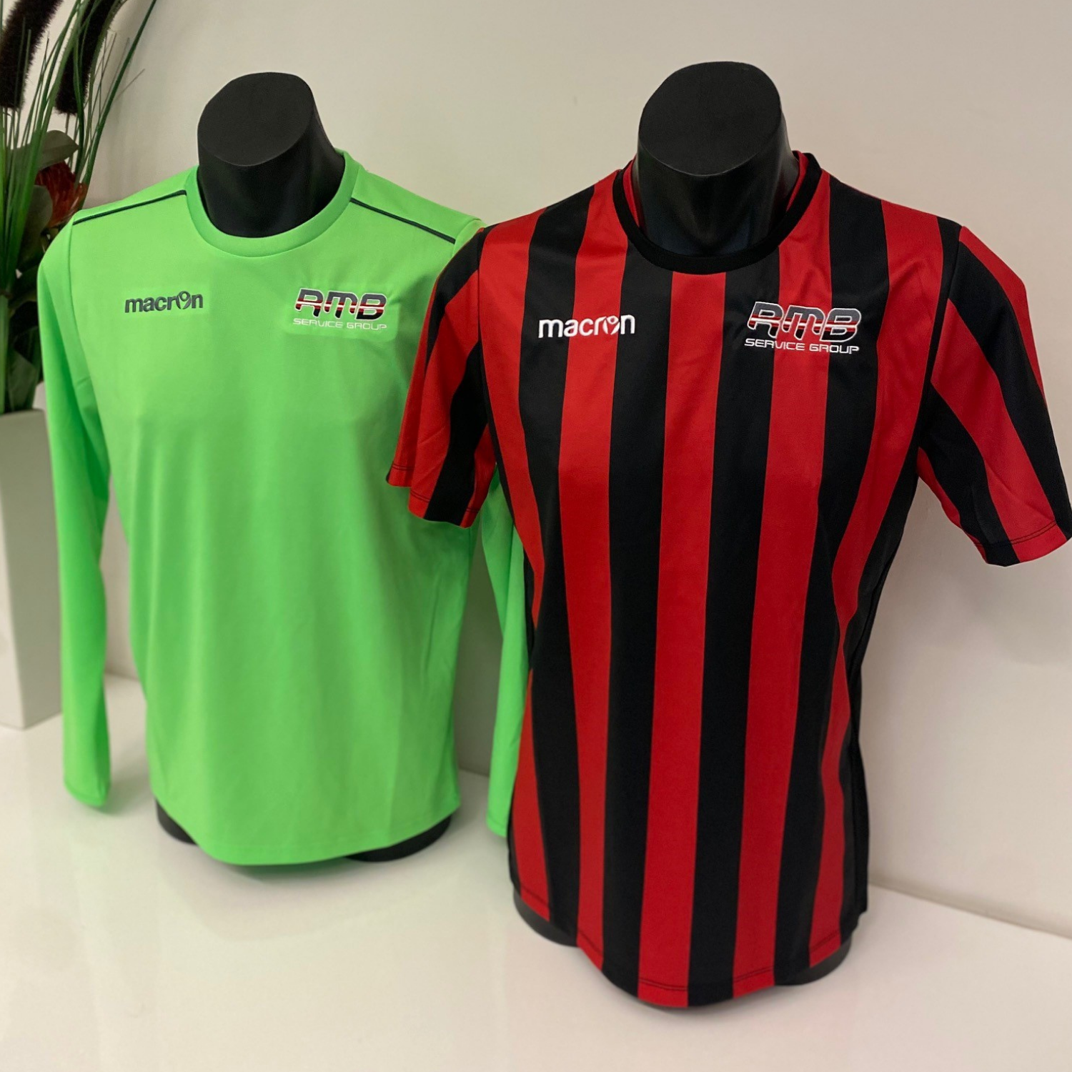 RMB Service Group Custom soccer jersey's
