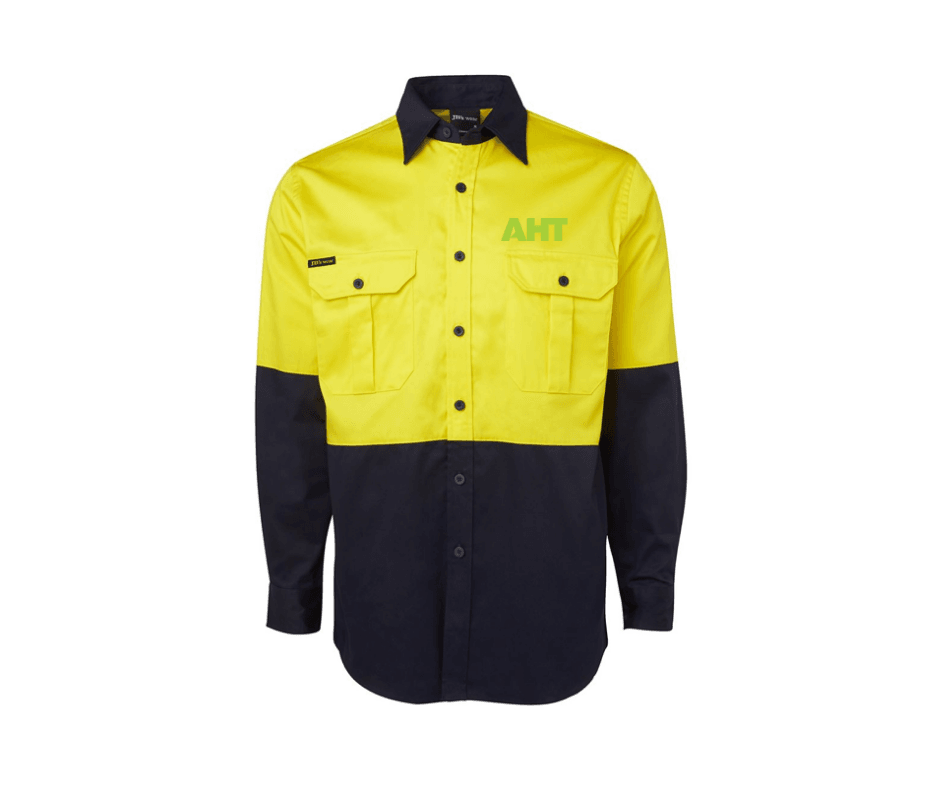 AHT Hi Vis Long Sleeve Shirt AHT Hi Vis Long Sleeve Shirt