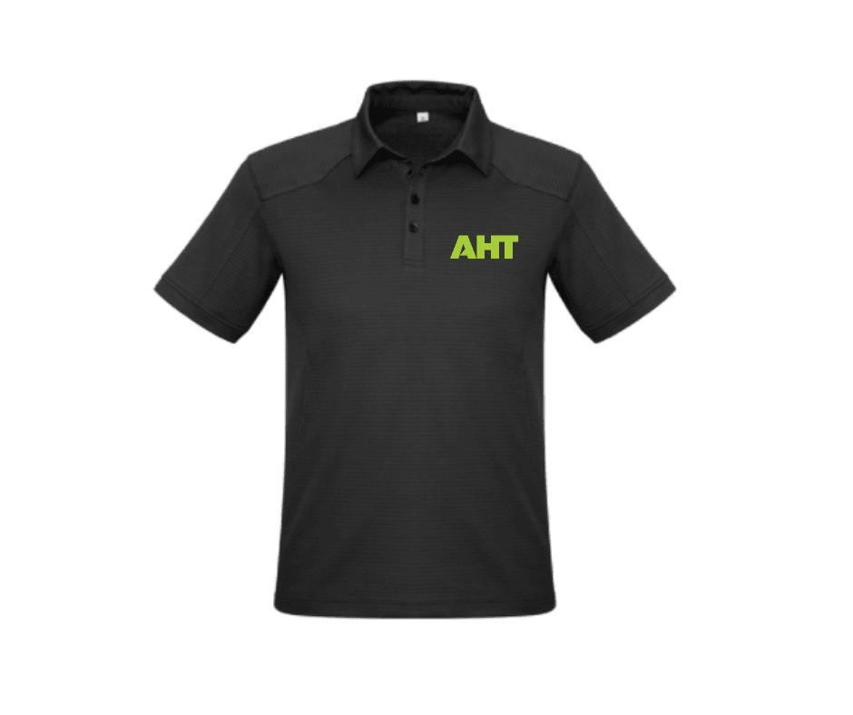 AHT Men's Polo (Black) AHT Men's Polo (Black)