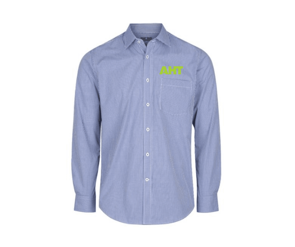 AHT Men's Shirt Gingham (Navy) AHT Men's Shirt Gingham (Navy)