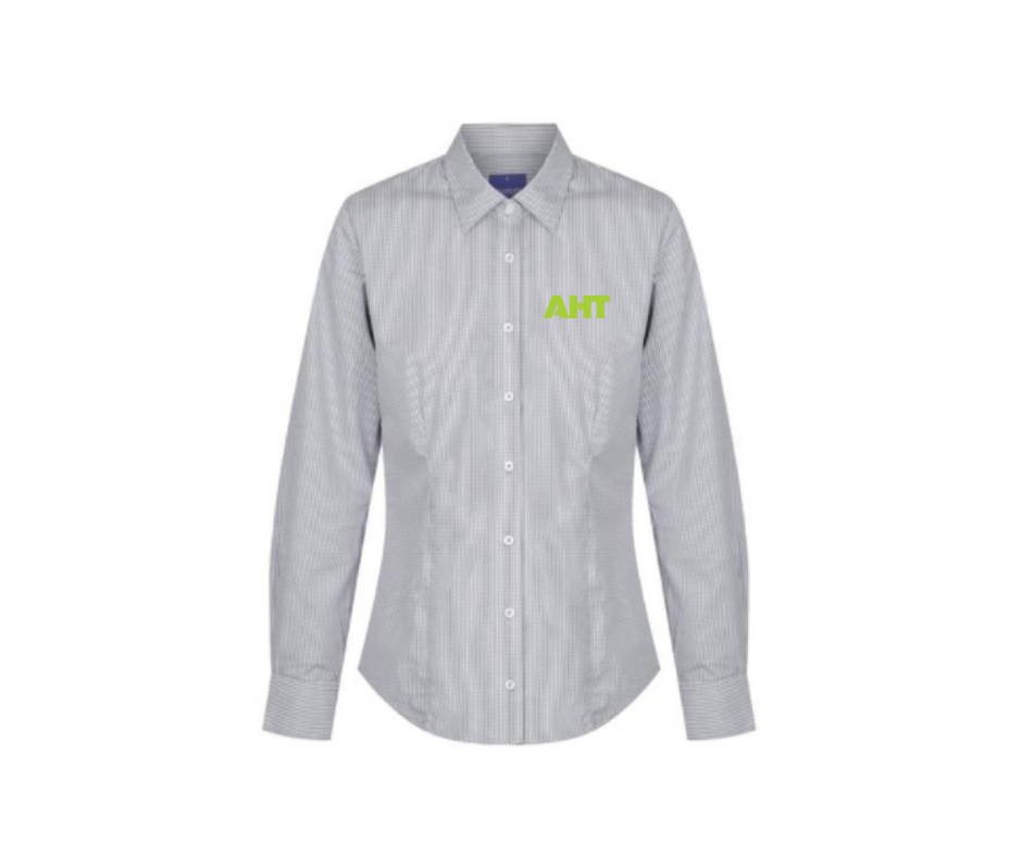 AHT Ladies Gingham Shirt