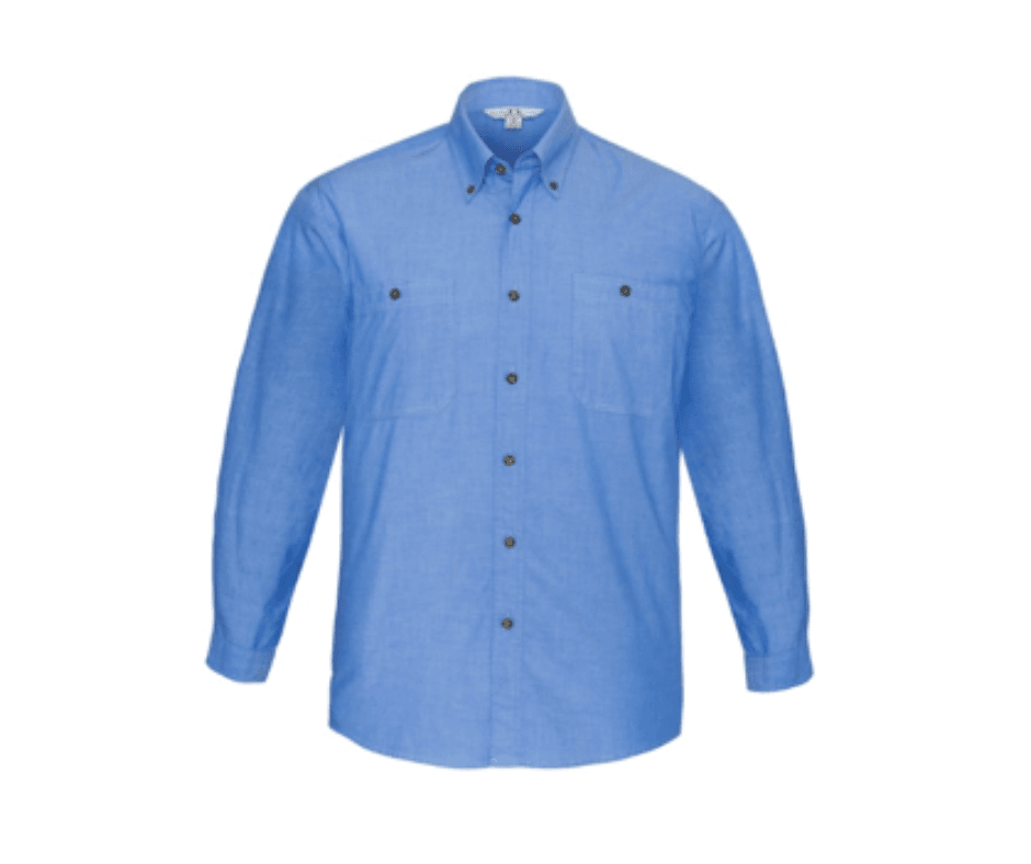 W.E Men's Chambray Long Sleeve Shirt