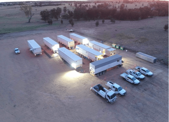 Trailer Mounted Camp Trailer Mounted Camp