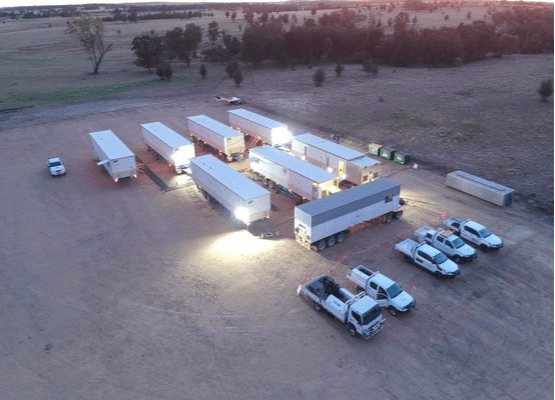 Trailer Mounted Camp