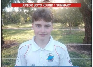 Juniors Match Report - Round 1