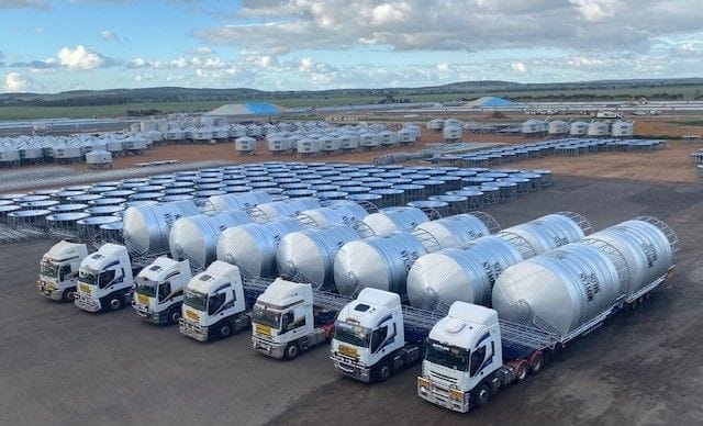 Loaded Silos