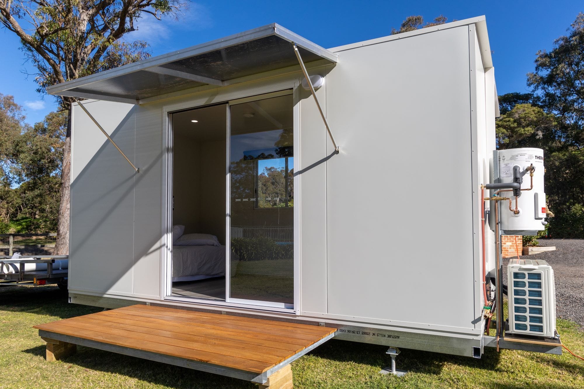Portable Room with deck and awning