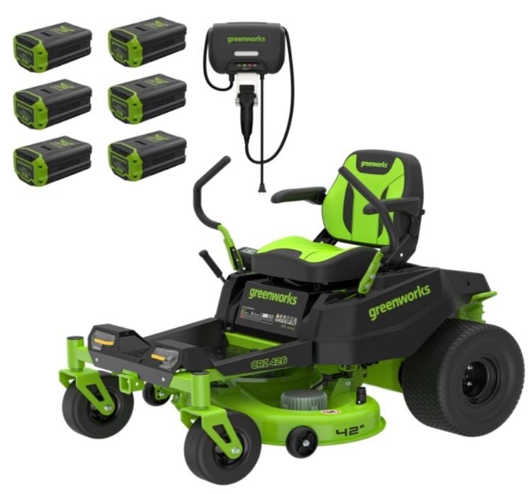 Greenworks 60V CRZ426 Gen 1.5 42&rdquo; Zero Turn Mower