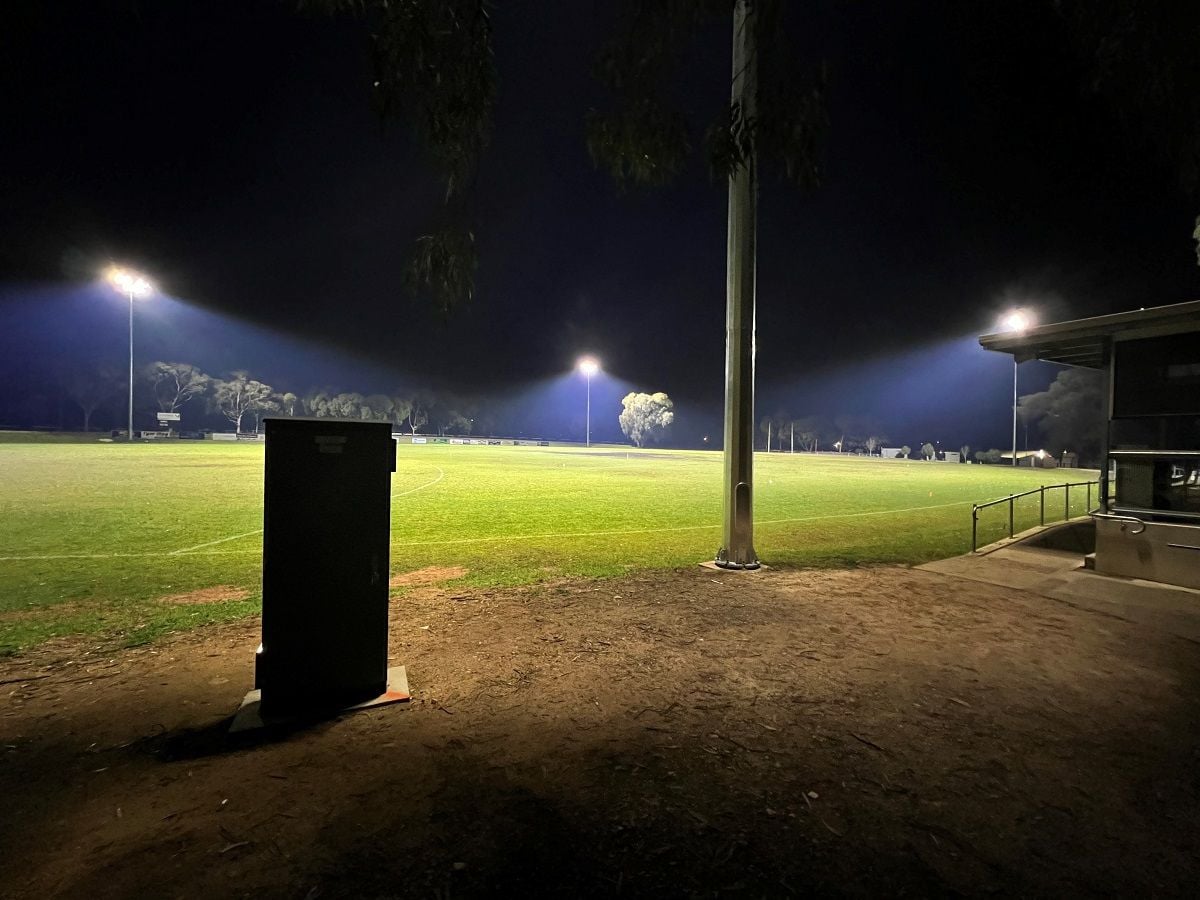 Tea Tree Gully Sports Lighting Image -63a2a43cbea4f