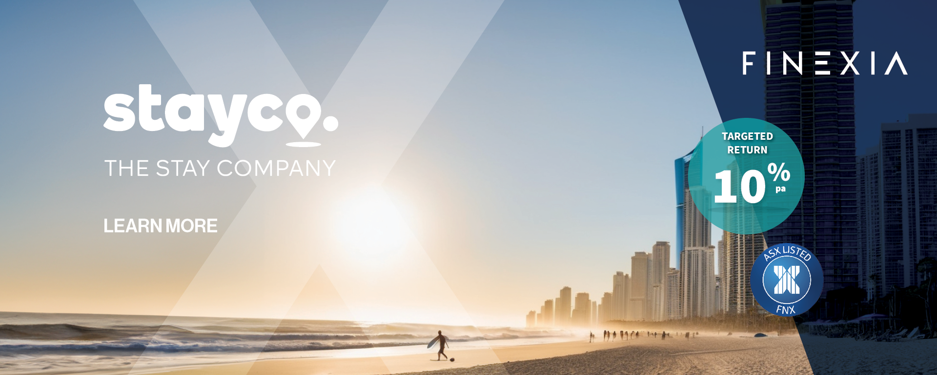 Stayco is a managed fund specializing in operating and managing holiday and resort accommodation complexes in Southeast Queensland, Australia. It offers investors the opportunity to participate in the growing tourism sector