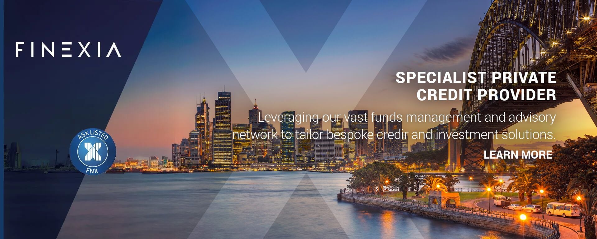 Leveraging our vast funds management and advisory network to tailor bespoke credit and investment solutions.