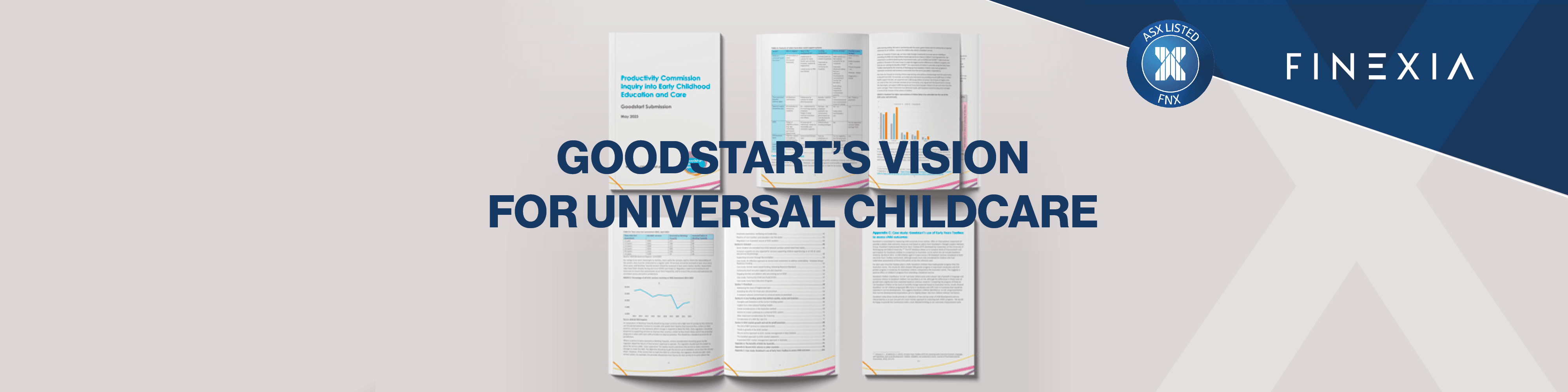 A Bold Step Forward: Goodstart Childcare's Vision for Universal Early Childhood Education in Australia A Bold Step Forward: Goodstart Childcare's Vision for Universal Early Childhood Education in Australia