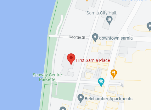 Sarnia Office - Map