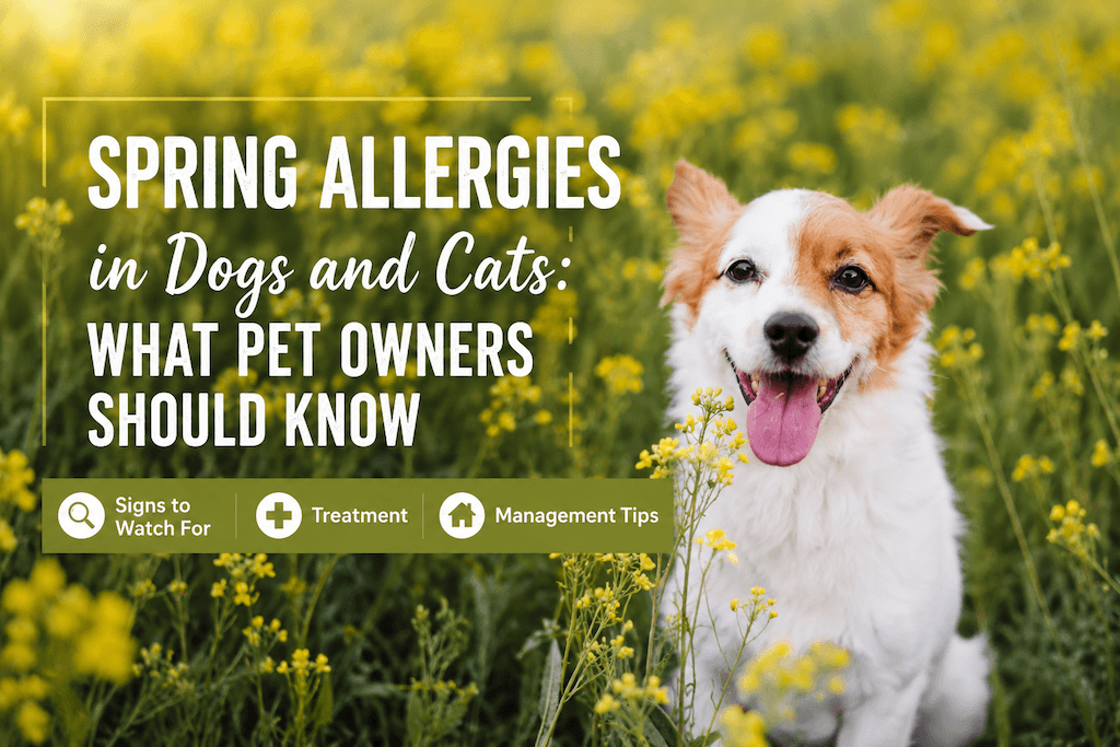 Spring Allergies in Dogs and Cats: What Pet Owners Should Know
