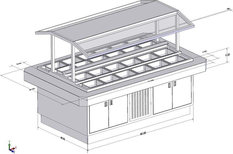 Anti Pasto or Salad Bar