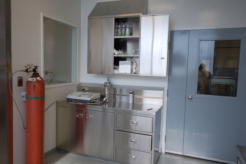Wall and Floor Mount Cabinets Combination