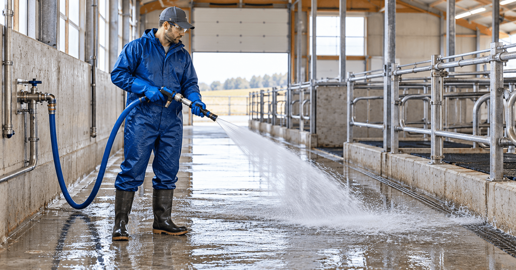 How to Maintain High-Flow Washdown Systems in Ontario Barns