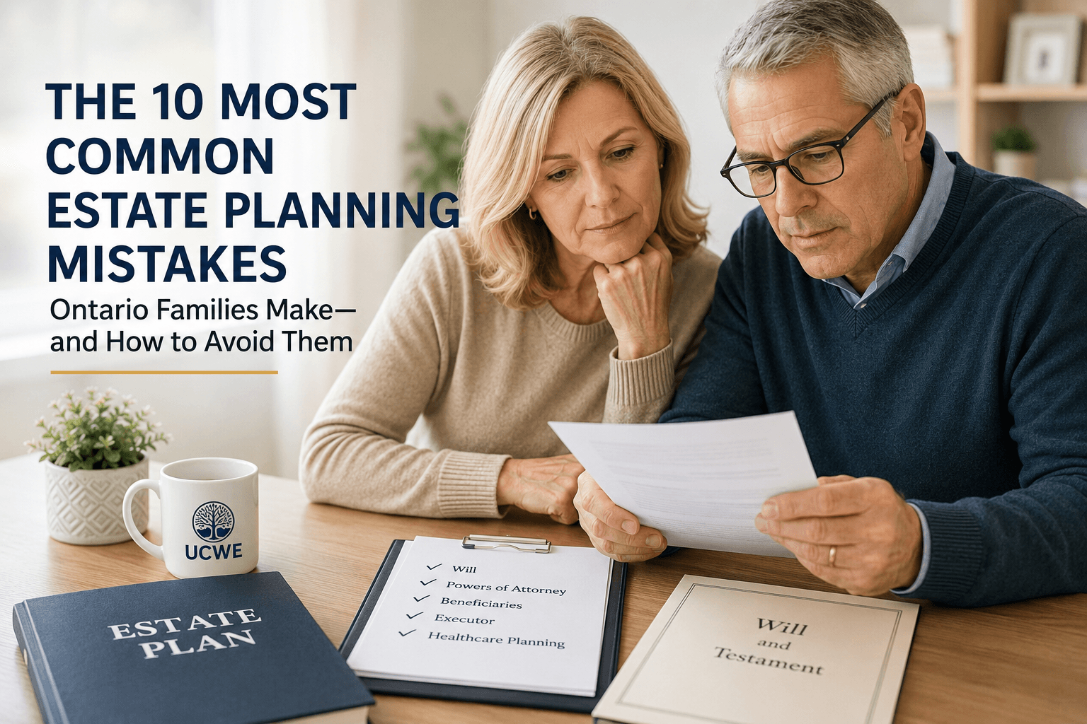 Most people don't intentionally neglect their estate planning