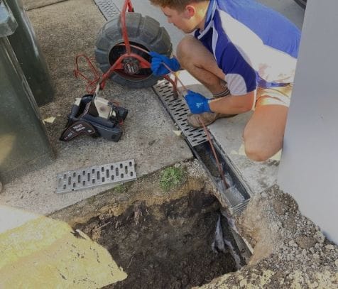 entire plumbing, CCTV drain inspection