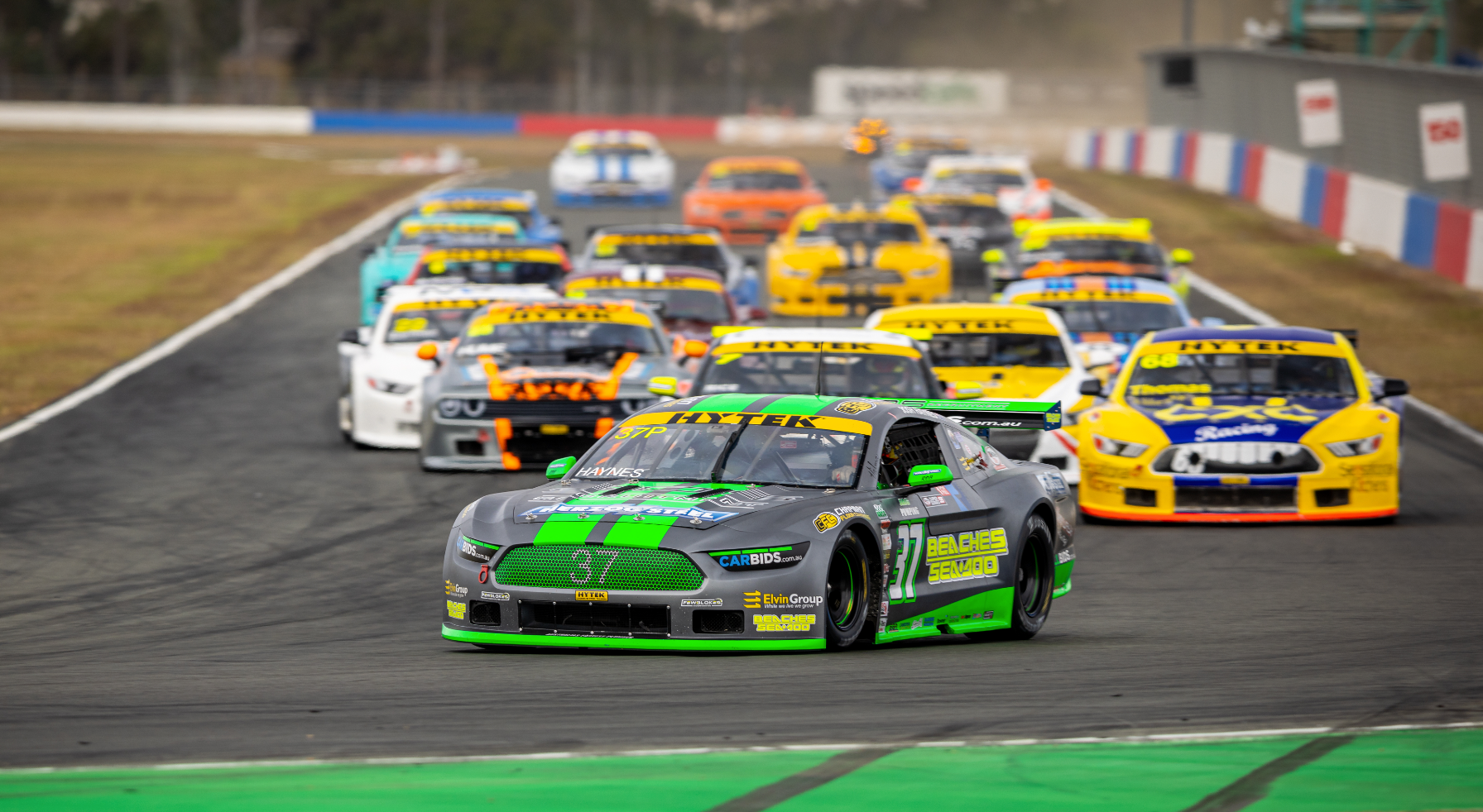 National stars join stacked TA2 Muscle Car field at Queensland Raceway