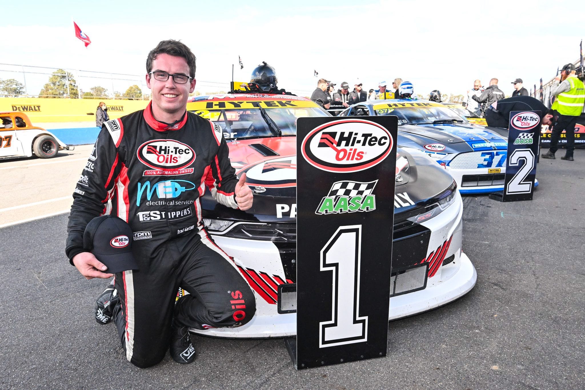 Gartner wins Round 5 at Winton