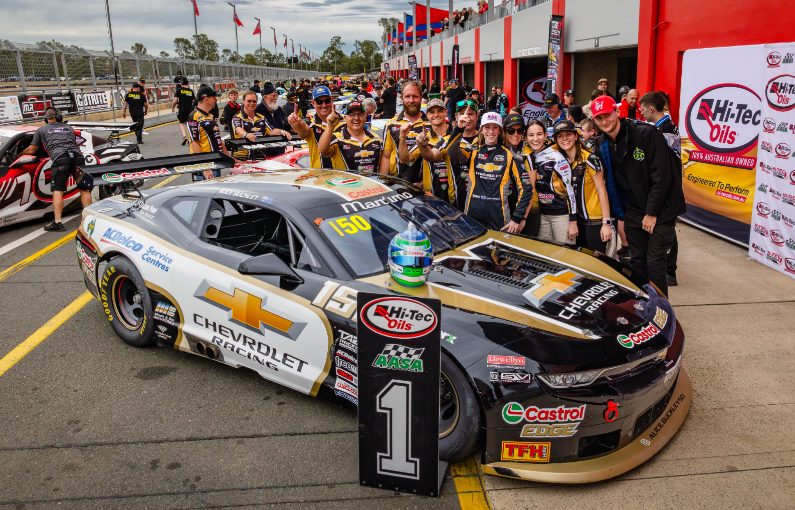 Alice’s Fairtytale TA2 debut makes history at Queensland Raceway