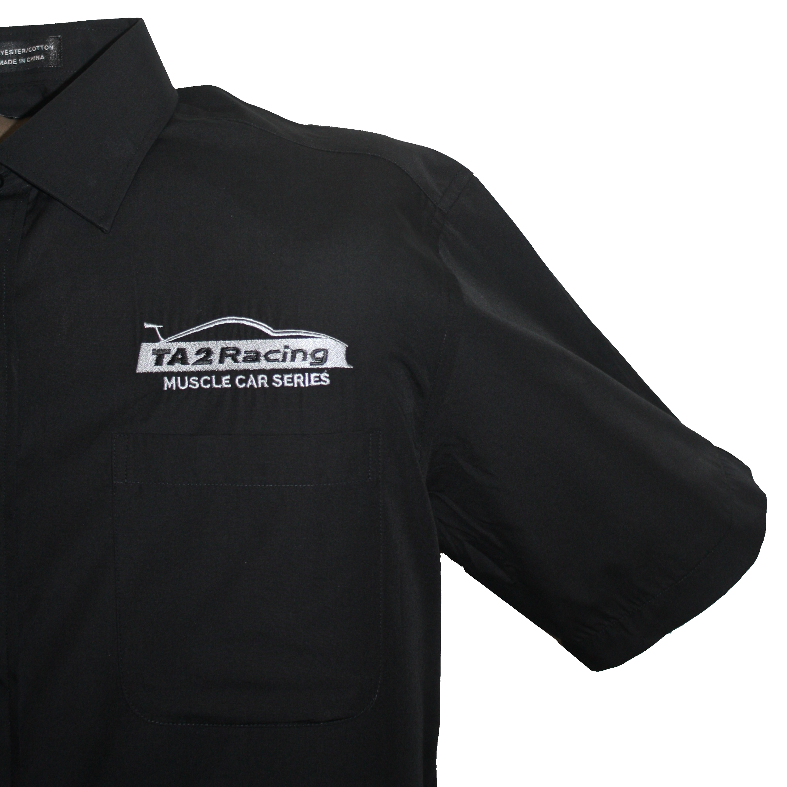 TA2 Outline Corporate Shirt | Black