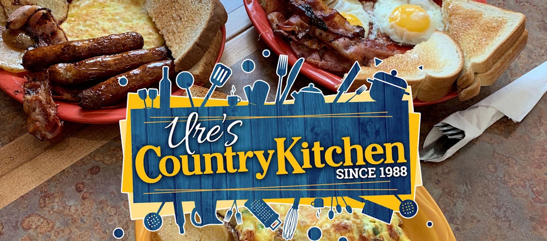 Ure's Country Kitchen with Logo