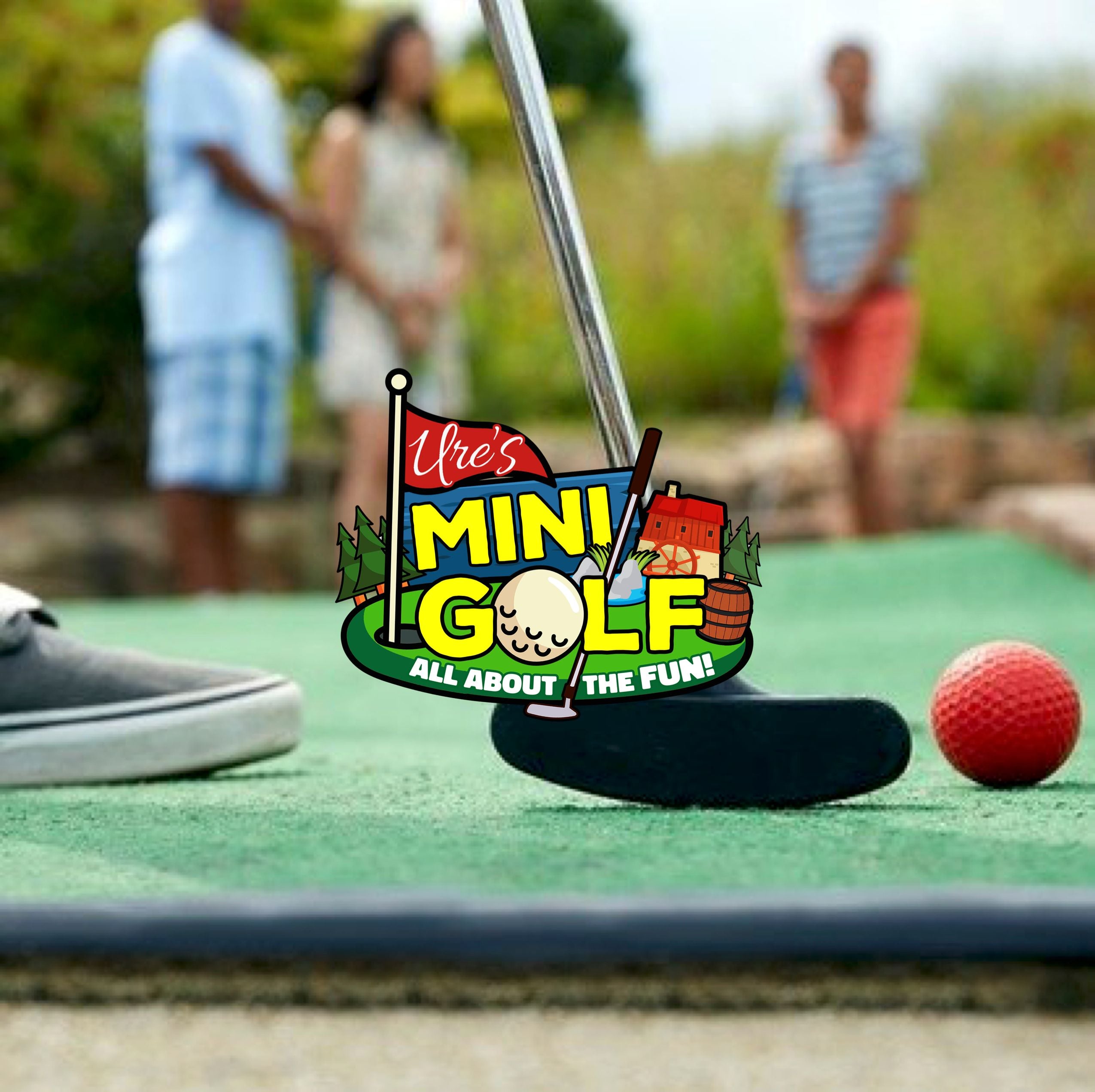 The Story Behind Our Mini Golf Course: A Date Night Idea That Grew Into a Destination