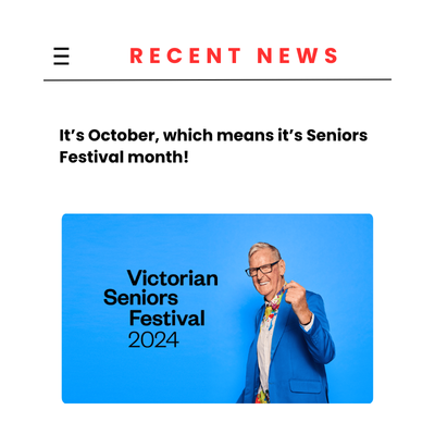 Victorian Seniors Festival