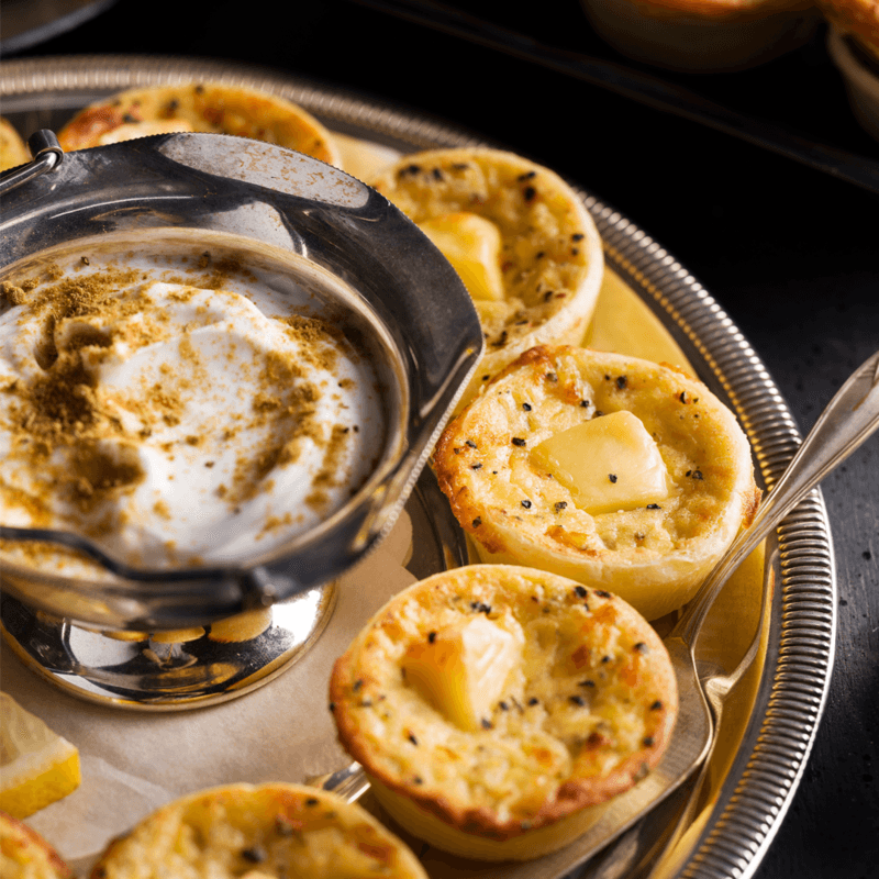 Mini Caramelised Onion & Camembert Tart Finger Food Pack (30) Mini Caramelised Onion & Camembert Tart Finger Food Pack (30)