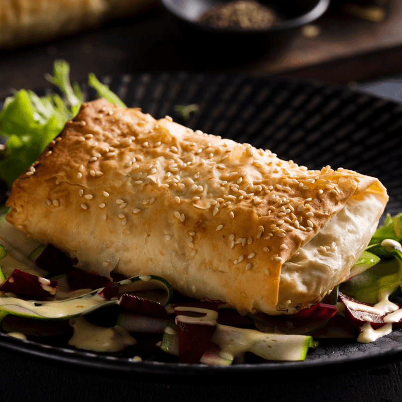 Creamy Chicken & Mushroom Gourmet Filo Creamy Chicken & Mushroom Gourmet Filo