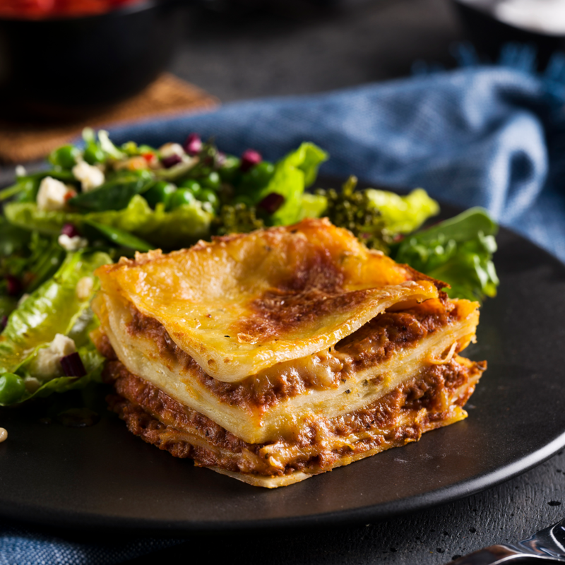 Traditional Beef Square Lasagne