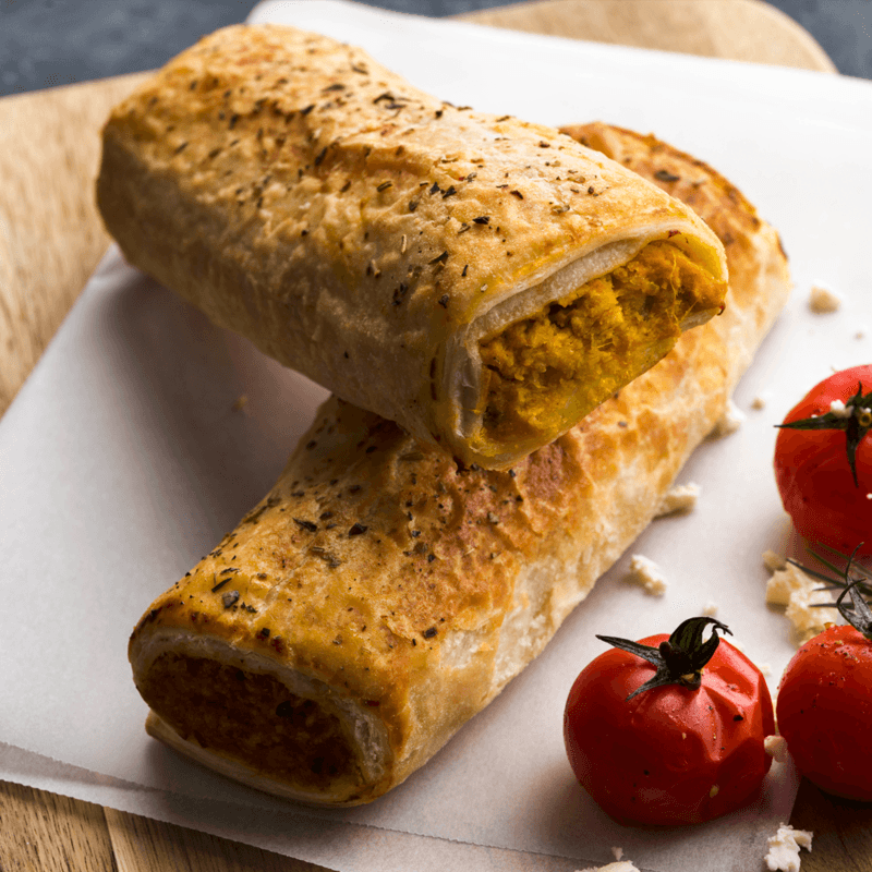 Roast Pumpkin & Ricotta Gourmet Roll Roast Pumpkin & Ricotta Gourmet Roll