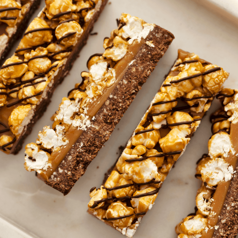 Toffee Popcorn Slice Toffee Popcorn Slice