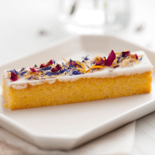 Lemon Coconut Polenta Slice Lemon Coconut Polenta Slice