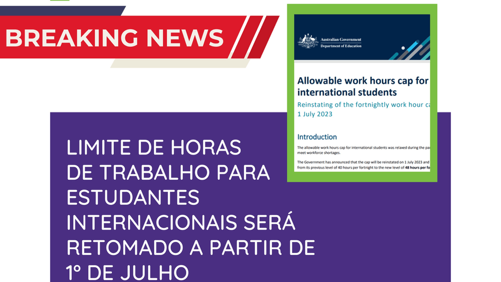 Breaking News - Alteração do Limite de Horas de Trabalho na Austrália Breaking News - Alteração do Limite de Horas de Trabalho na Austrália