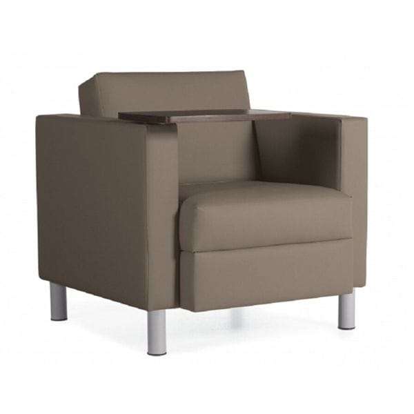Citi Lounge Chair with Right Laminate Tablet 7875RTL