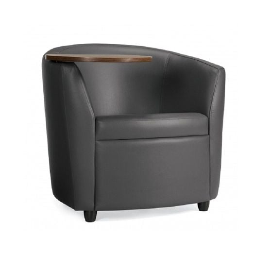 Sirena Lounge Chair with Right Laminate Tablet 3371LMRTL Sirena Lounge Chair with Right Laminate Tablet 3371LMRTL